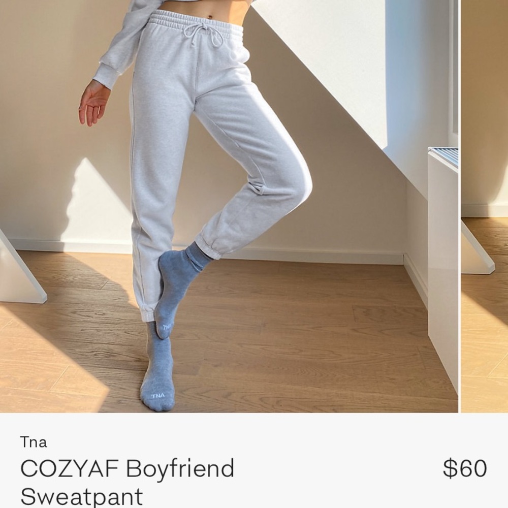 Aritzia TNA boyfriend sweatpants